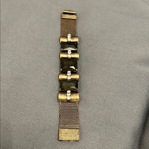 J. Crew Gold Mesh Bracelet